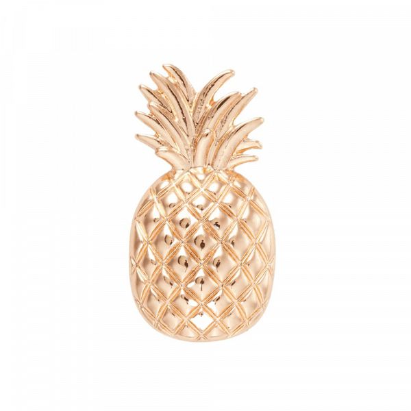 Gold Pineapple Jibbitz - 10011124